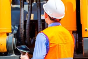 Tablette Atelier - module Solution BTP Utilisation de la tablette Atelier pour les engins
